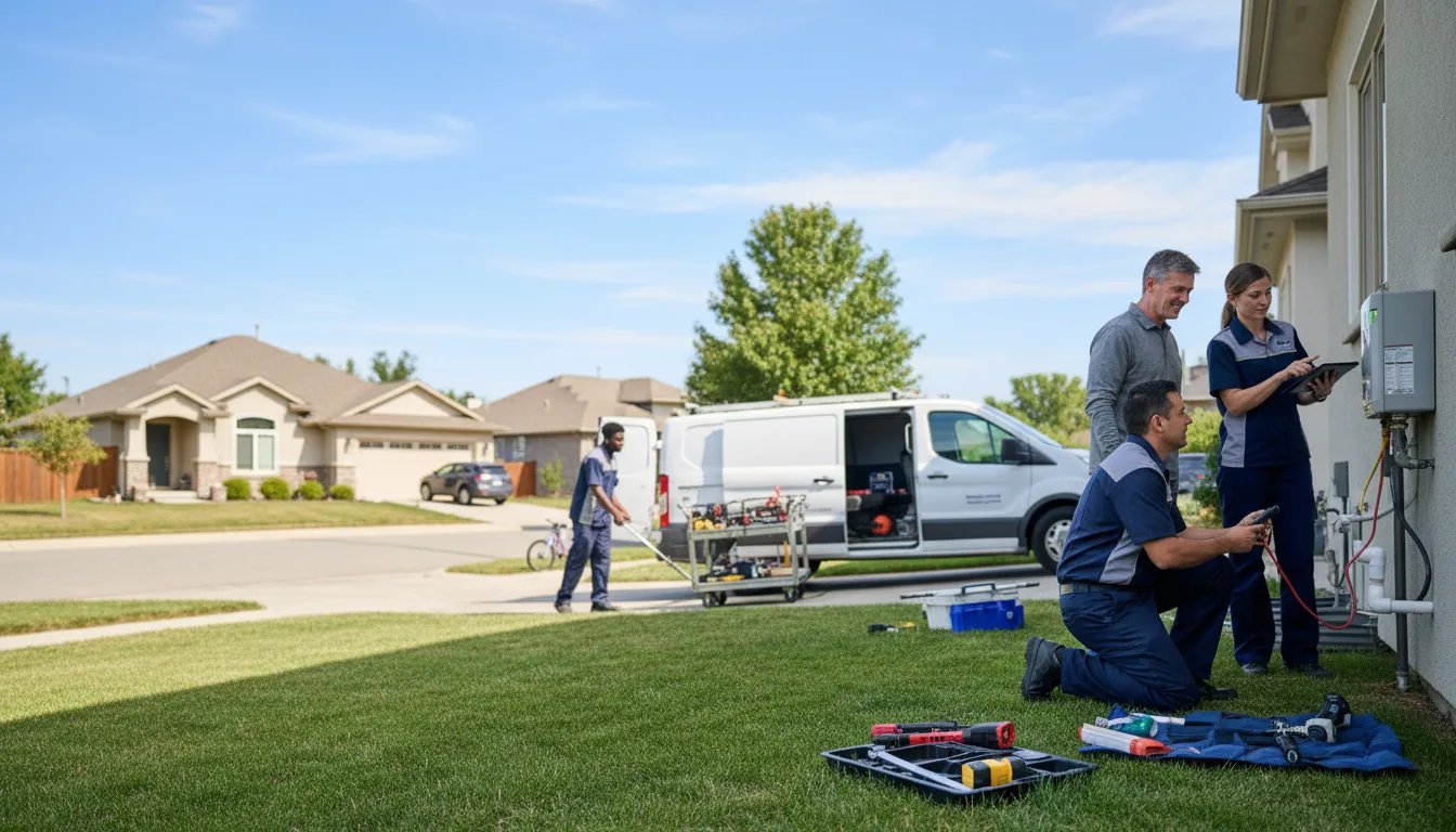 Tankless water heater service in Young Harris, GA